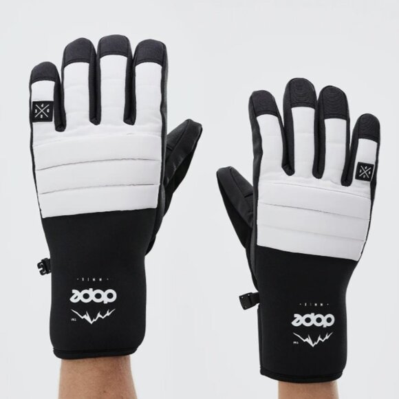 DOPE Ace 22 Ski Gloves White XS - Picture 4 of 4
